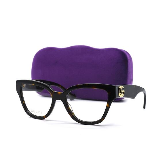 NEW GUCCI GG1424O 006 HAVANA AUTHENTIC EYEGLASSES FRAME - Picture 13 of 15